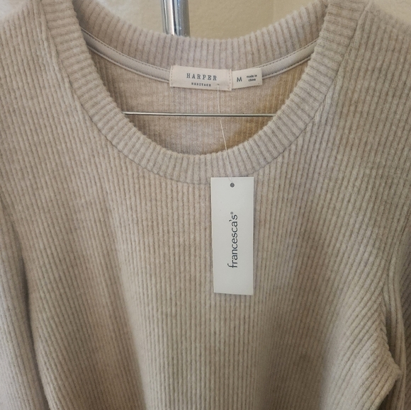 Harper Light Sweater Dress Long Sleeve Pullover Brand New With Tags - Picture 3 of 3